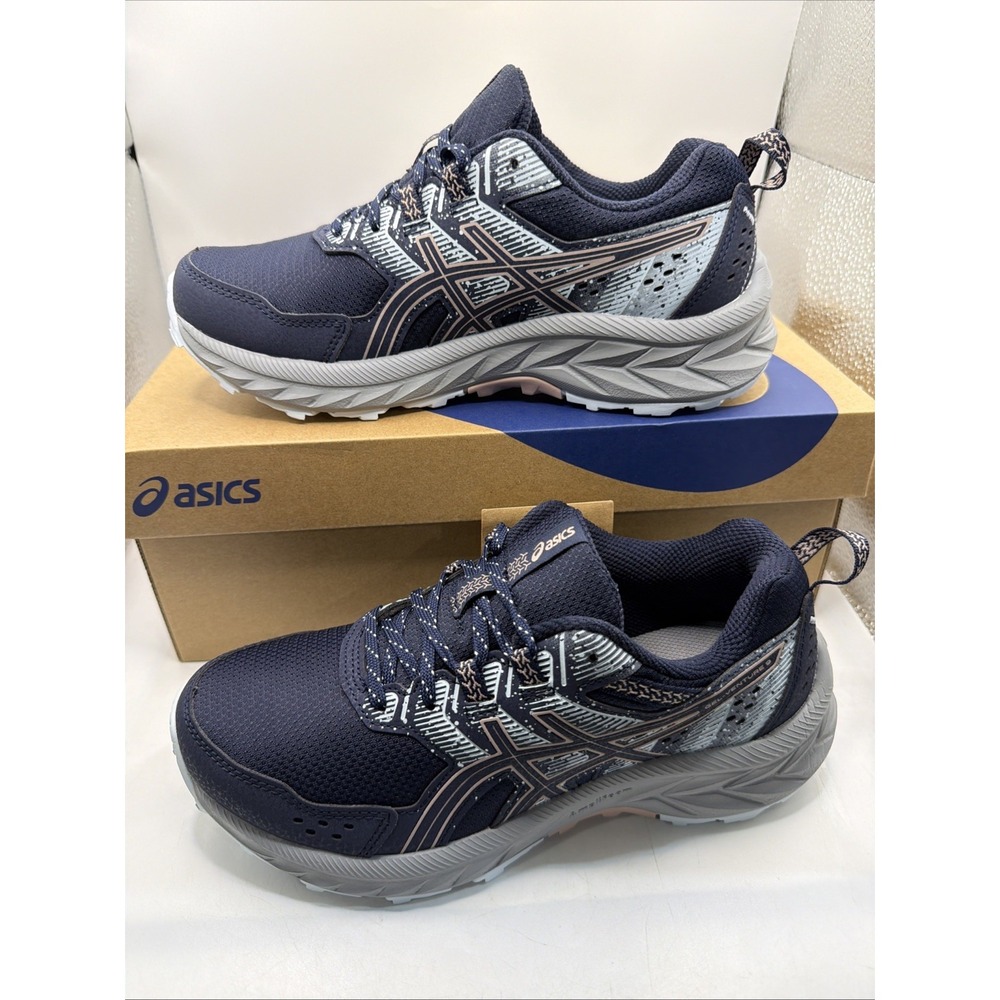 ASICS GEL-Venture 9 Women Size 5.5 Running Shoes Midnight Fawn New Box Blue Gray